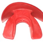 Jay Bromley New York Giants Game Worn & Signed Red Mouthguard