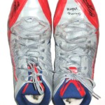 Orleans Darkwa New York Giants Game Worn & Signed Nike Cleats
