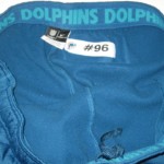 AJ Francis Player Issued Blue Miami Dolphins #96 Nike Therma-FIT 3XL Sweatpants - Image 5