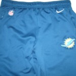 AJ Francis Player Issued Blue Miami Dolphins #96 Nike Therma-FIT 3XL Sweatpants