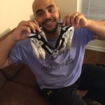 AJ Francis with Miami Dolphins Game Used & Signed Nike Gloves -Vs Carolina Panthers