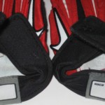 AJ Tarpley Stanford Cardinal Game Worn & Signed Red & White Nike Superbad XL Gloves