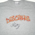 Darrel Young Washington Redskins Training Worn & Signed DISCIPLES 2XL Shirt - Image 2