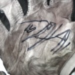 Henry Anderson Stanford Cardinal Game Worn & Signed White, Gray & Black Nike Gloves