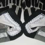 Henry Anderson Stanford Cardinal Game Worn & Signed White, Gray & Black Nike Gloves - Image 6