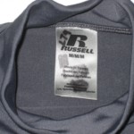 Michael Hunter Game Worn & Signed Gray Oklahoma State Cowboys Russell Long Sleeve Mock Neck Shirt