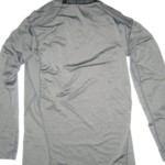 Michael Hunter Practice Worn & Signed Gray & Blue New York Giants Nike Pro Combat Long Sleeve Shirt - Image 7