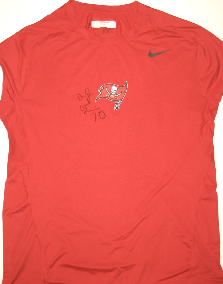 buccaneers dri fit shirt