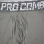AJ Francis Tampa Bay Buccaneers #70 Practice Worn & Signed Nike Pro Combat 4XL Shorts - Image 2