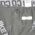 AJ Francis Tampa Bay Buccaneers #70 Practice Worn & Signed Nike Pro Combat 4XL Shorts