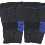 AJ Francis Tampa Bay Buccaneers Game Worn & Signed Black & Blue Bauerfeind Knee Sleeves - Image 6