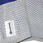 AJ Francis Tampa Bay Buccaneers Game Worn & Signed Gray & Blue Bauerfeind Knee Sleeves - Image 4