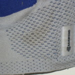 AJ Francis Tampa Bay Buccaneers Game Worn & Signed Gray & Blue Bauerfeind Knee Sleeves - Image 5