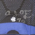 AJ Francis Tampa Bay Buccaneers Game Worn & Signed Black & Blue Bauerfeind Knee Sleeves - Image 2