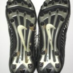 Deon Simon New York Jets Practice Worn & Signed White & Black Nike Lunarbeast Elite TD Cleats
