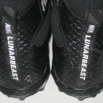 Deon Simon New York Jets Practice Worn & Signed White & Black Nike Lunarbeast Elite TD Cleats