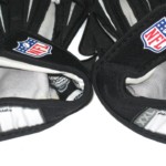 Jay Bromley New York Giants Game Worn & Signed Black & Gray Nike Superbad 2XL Gloves