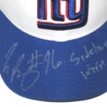 Jay Bromley Sideline Worn & Signed New York Giants New Era 39THIRTY Hat
