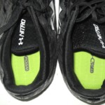 AJ Francis Tampa Bay Buccaneers Game Worn & Signed Black & Silver Under Armour Nitro Cleats - Image 8
