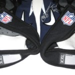AJ Francis Miami Dolphins 2014 Training Camp Worn & Signed Nike Vapor Jet Gloves