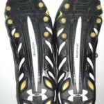 AJ Francis 2016 Tampa Bay Buccaneers Game Worn & Signed Black & Silver Under Armour Nitro Cleats
