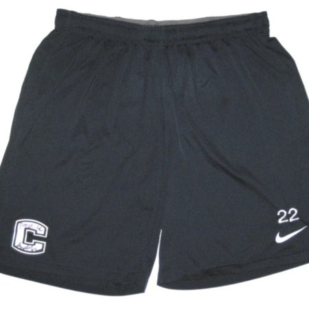 Andrew Adams Practice Worn & Autographed Official Connecticut Huskies #22 Nike Dri-Fit XXL Shorts