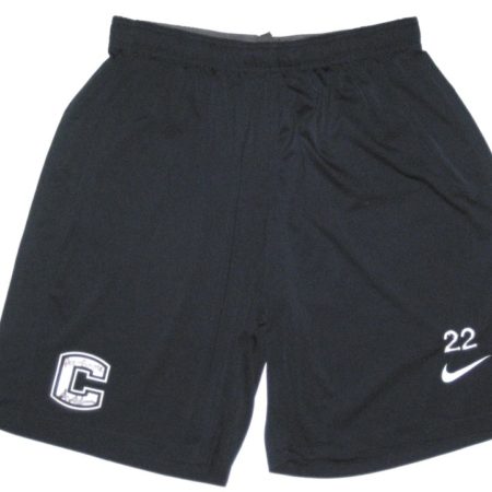 Andrew Adams Pregame Worn & Autographed Connecticut Huskies #22 Nike Dri-Fit XXL Shorts