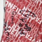 Cole Wick Incarnate Word Cardinals Game Worn & Signed Red, White & Silver Adidas Gloves