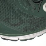 Darien Harris Michigan State Spartans Signed White, Gray & Green Nike Travel Shoes