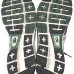 Darien Harris Michigan State Spartans Signed White, Gray & Green Nike Travel Shoes - Image 11