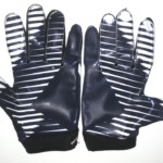 AJ Francis Miami Dolphins 2014 Training Camp Worn & Signed Nike Vapor Jet Gloves - Image 5