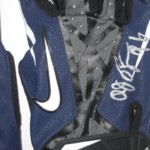 AJ Francis Miami Dolphins 2014 Training Camp Worn & Signed Nike Vapor Jet Gloves - Image 3