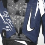 AJ Francis Miami Dolphins 2014 Training Camp Worn & Signed Nike Vapor Jet Gloves - Image 2