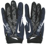 AJ Francis Miami Dolphins 2014 Training Camp Worn & Signed Nike Gloves