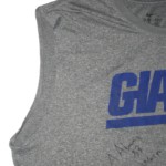 Andrew Adams Rookie Game Worn & Signed Gray New York Giants #33 Nike Dri-Fit XL Sleeveless - Image 4