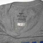 Andrew Adams Rookie Game Worn & Signed Gray New York Giants #33 Nike Dri-Fit XL Sleeveless - Image 5
