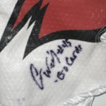 Cole Wick Game Worn & Signed RARE Incarnate Word Cardinals Team Logo Adidas Adizero Gloves