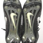 Deon Simon New York Jets Game Worn & Signed Silver & Black Nike Lunarbeast Elite TD Cleats - Worn In 31-28 Win Vs Cleveland Browns! - Image 10