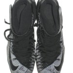 Deon Simon 2016 New York Jets Game Worn & Signed Silver & Black Nike Lunarbeast Elite TD Cleats - Worn In 31-28 Win Vs Cleveland Browns, 2 Tackles!