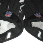 Josh Mauro Arizona Cardinals Game Worn & Signed Black & Silver Nike Superbad XXL Gloves