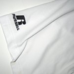 Ryan Spadola Travel Worn & Signed Official White Lehigh Mountain Hawks Russell Polo Shirt