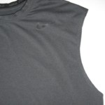 Andrew Adams New York Giants Rookie Game Worn & Signed Gray Nike Pro XL Sleeveless - Image 5