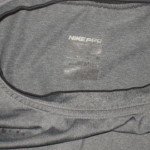 Andrew Adams New York Giants Rookie Game Worn & Signed Gray Nike Pro XL Sleeveless - Image 4