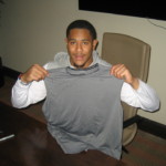 Andrew Adams New York Giants Rookie Game Worn & Signed Gray Nike Pro XL Sleeveless - Image 10