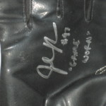 Josh Mauro Arizona Cardinal Game Worn & Signed White & Black Nike Hyperbeast XXL Gloves
