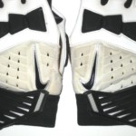 Josh Mauro Arizona Cardinal Game Worn & Signed White & Black Nike Hyperbeast XXL Gloves