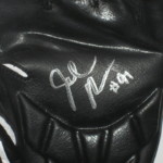 Josh Mauro Arizona Cardinals Game Worn & Signed Black & White Nike Hyperbeast XXL Gloves - Image 3