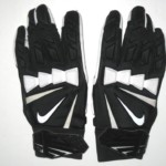 Josh Mauro Arizona Cardinals Game Worn & Signed Black & White Nike Hyperbeast XXL Gloves