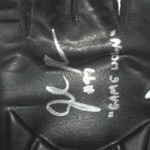 Josh Mauro Arizona Cardinals Game Worn & Signed Black & White Nike Hyperbeast XXL Gloves