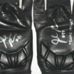 Josh Mauro Arizona Cardinals Game Worn & Signed Black & White Nike Hyperbeast XXL Gloves - Image 2